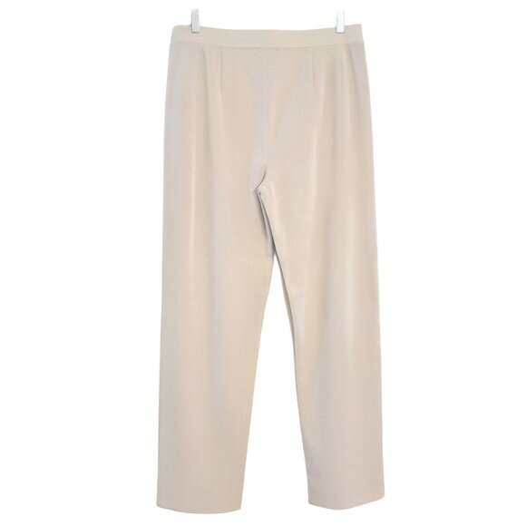 Misook Knit Pull On Straight Pants - Picture 2 of 4